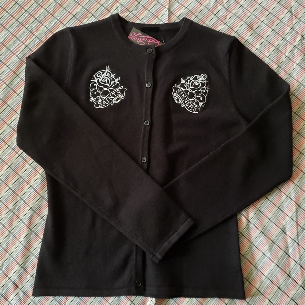 Steady Clothing Women's Saints & Sinners  Cardigan
